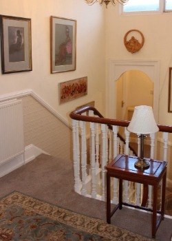The Trafalgar House hallway